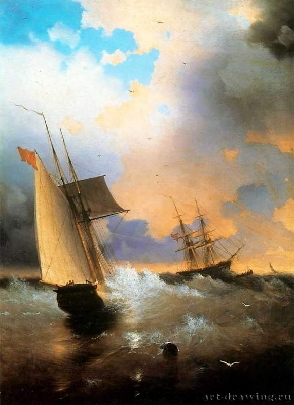 Парусник. 1860 * - Sailboat. 1860 *
71 х 53,5 смХолст, маслоРомантизм, реализмРоссияОдесса. Одесский художественный музей